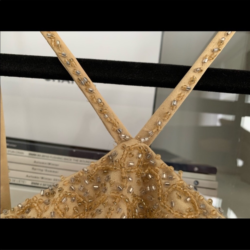 🌟 HOST PICK 🌟 Gold Gown with Beading Custom-made - Picture 5 of 5